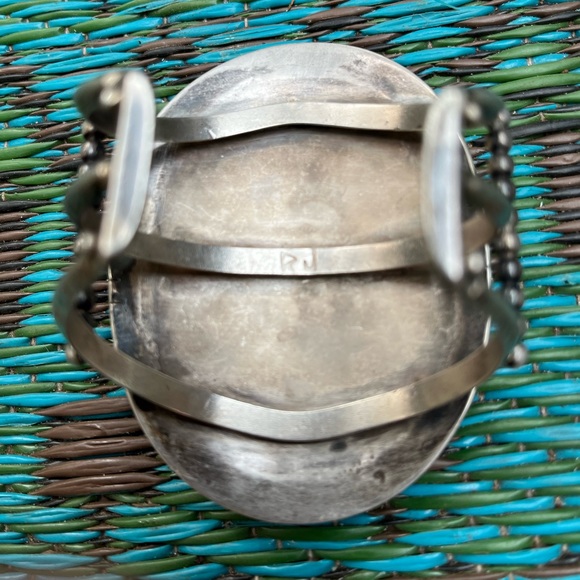 Sterling Silver Turquoise Cuff Bracelet - Picture 4 of 13